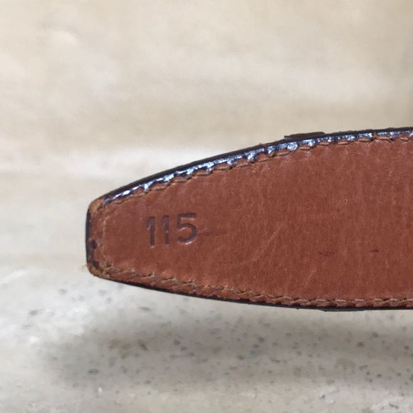 Salvatore Ferragamo Skin Leather belt 115 / 46